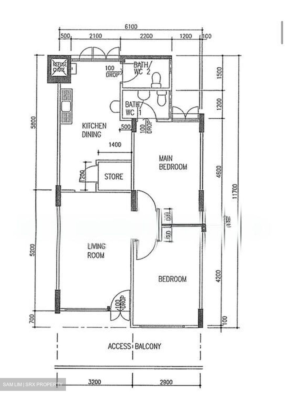 Blk 171 Yishun Avenue 7 (Yishun), HDB 3 Rooms #515079131